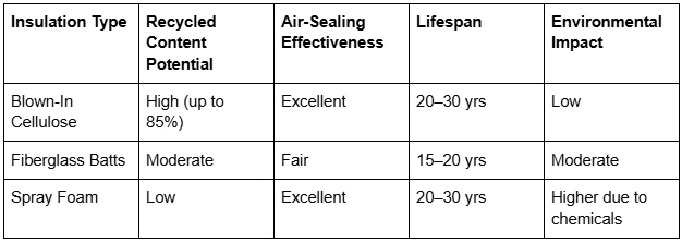 The Environmental Benefits of Choosing Blown-In Insulation