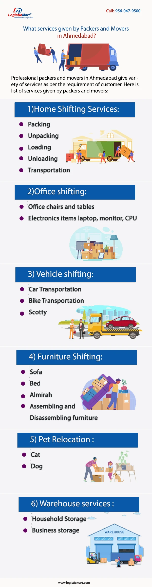 An Overview of the Different Services Offered by the Packers and Movers in Ahmedabad