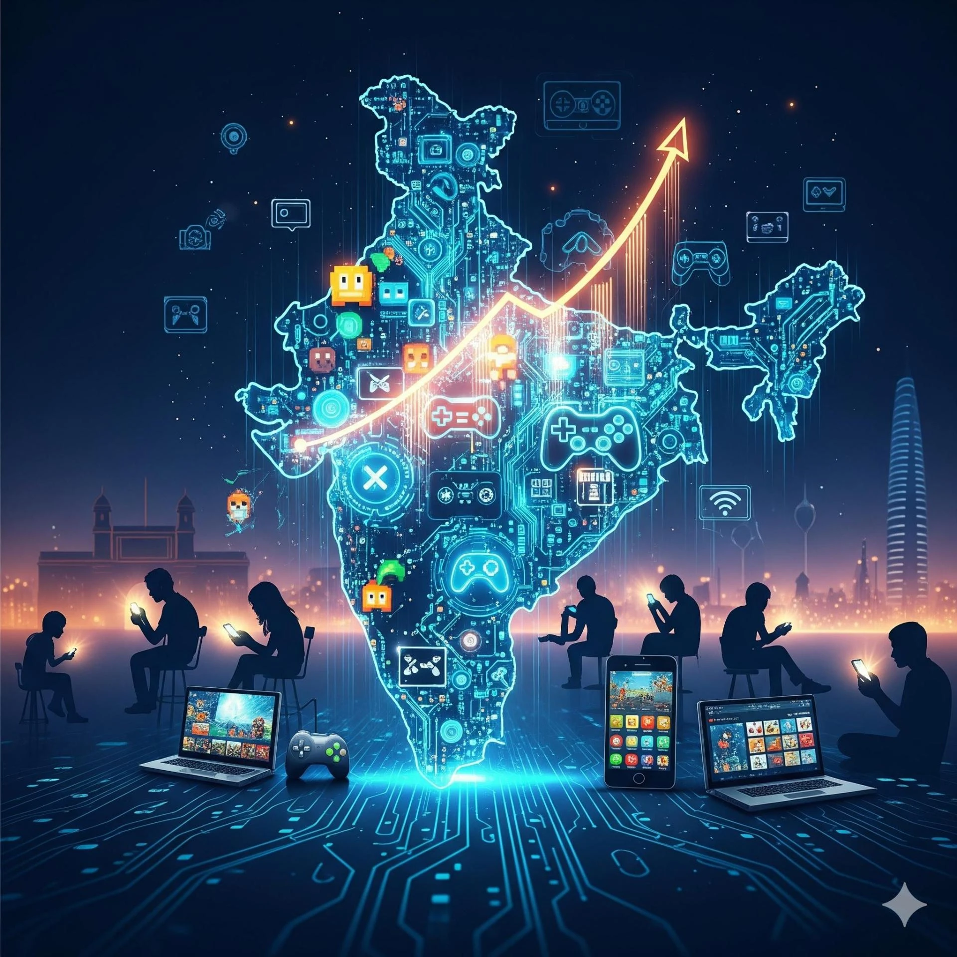 India’s Young Generation and Online Gaming Growth