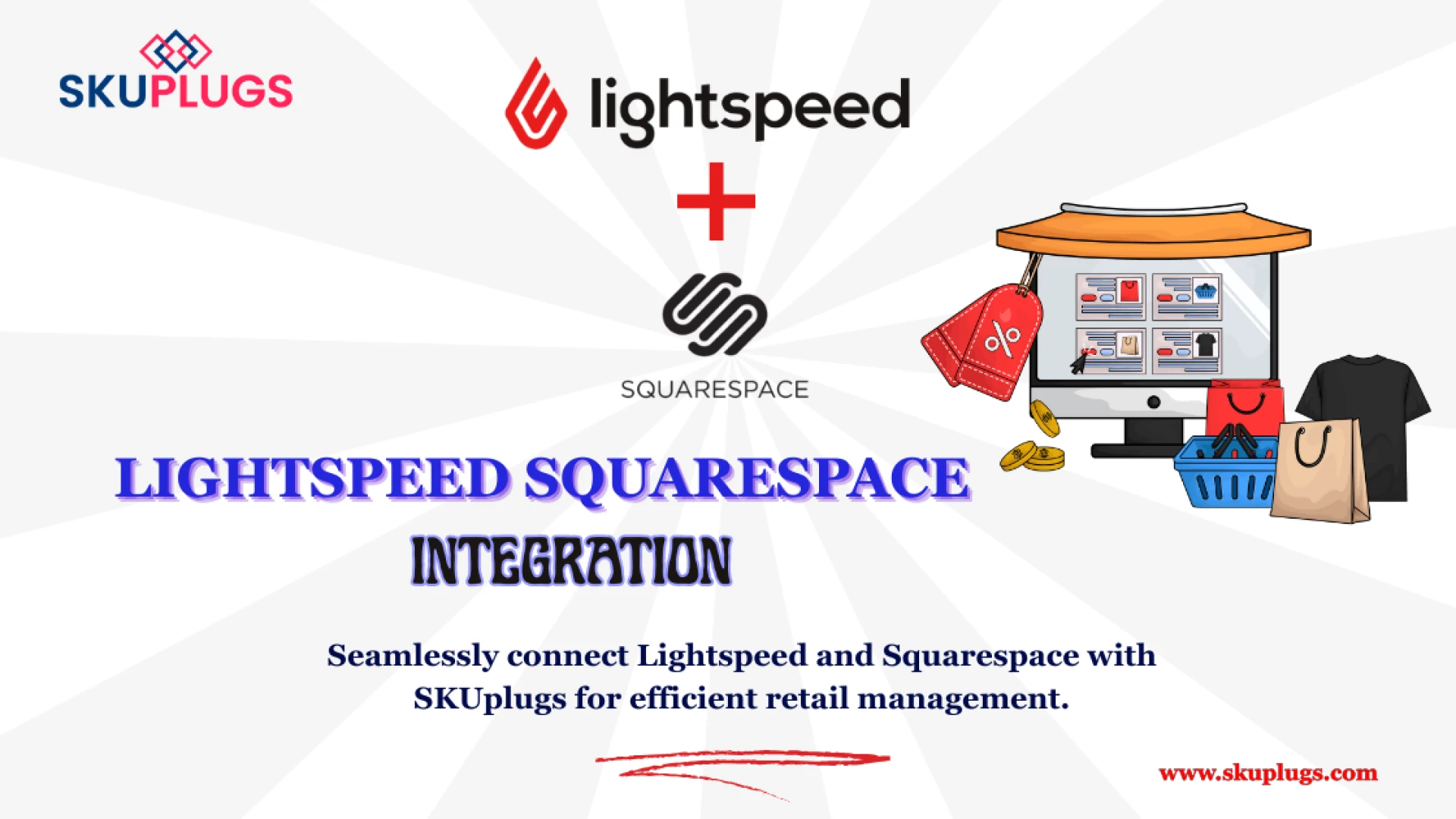 Lightspeed Squarespace Integration by SKUPlugs