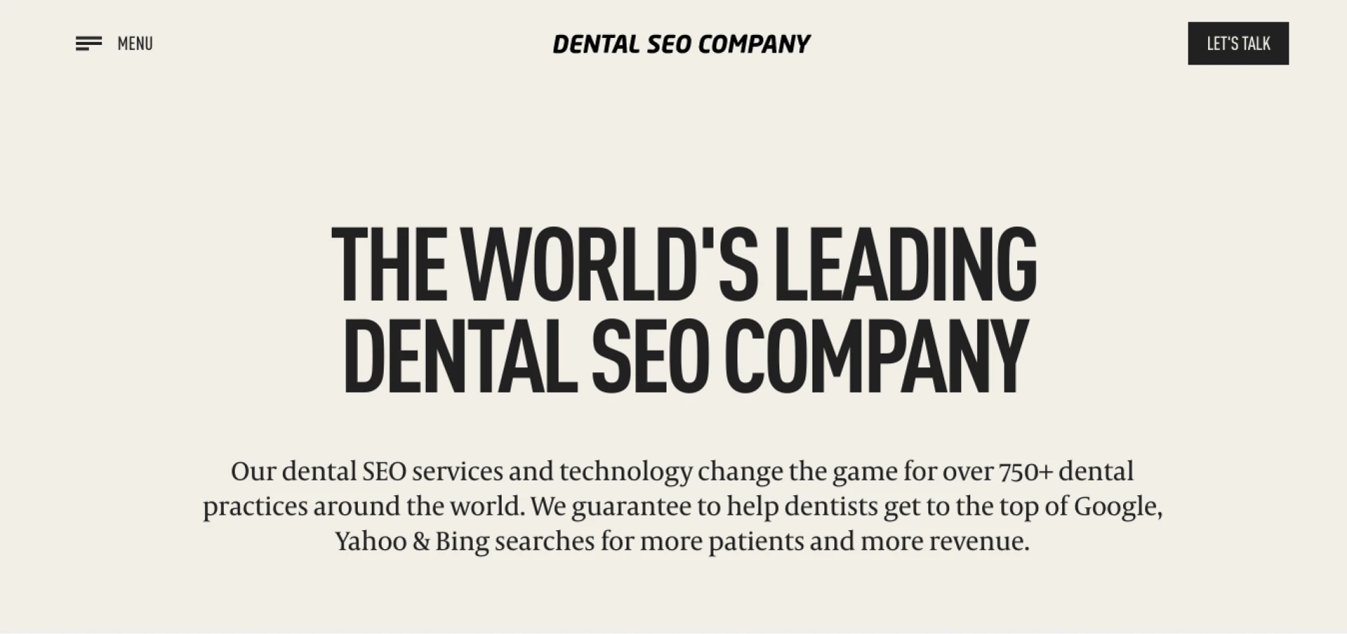 Dental SEO Company