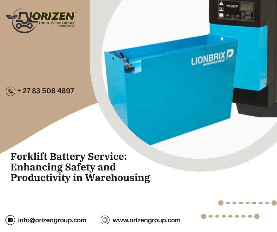 Forklift Battery Service: Enhancing Safety and Productivity in Warehousing