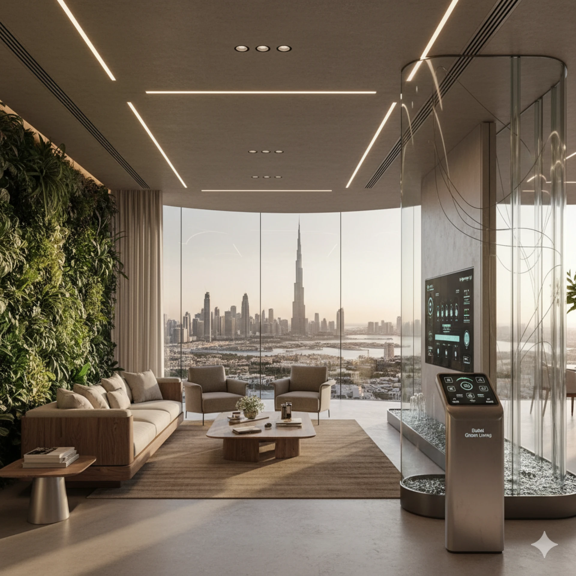 Eco-Smart Luxury Interior Design Sustainable Tech in Dubai