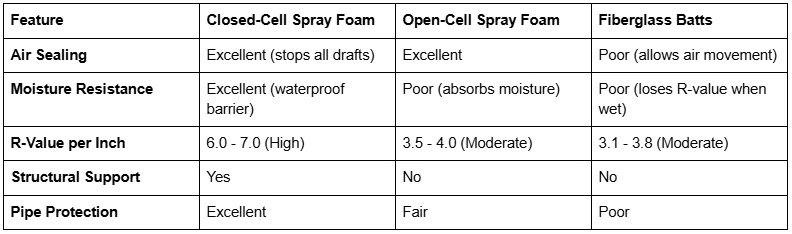 Why Closed-Cell Spray Foam Is Perfect for Harsh Winters in New Braunfels, TX