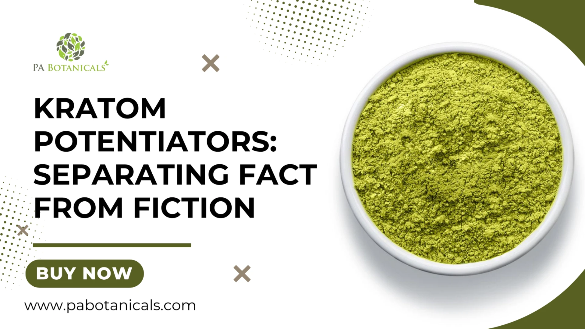 Kratom Potentiators: Separating Fact from Fiction