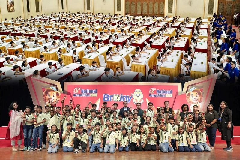 8th Brainy National Competition 2025 Celebrates India's Young Geniuses Across 100+ Cities