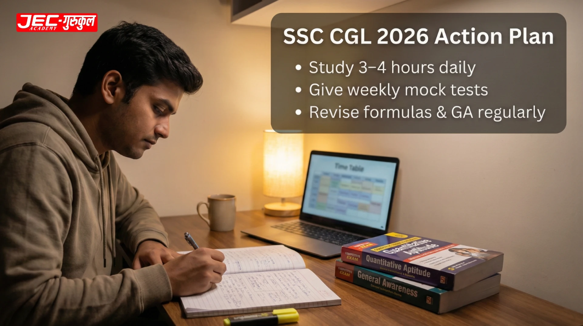 How to Prepare for SSC CGL: Beginner Roadmap 2026