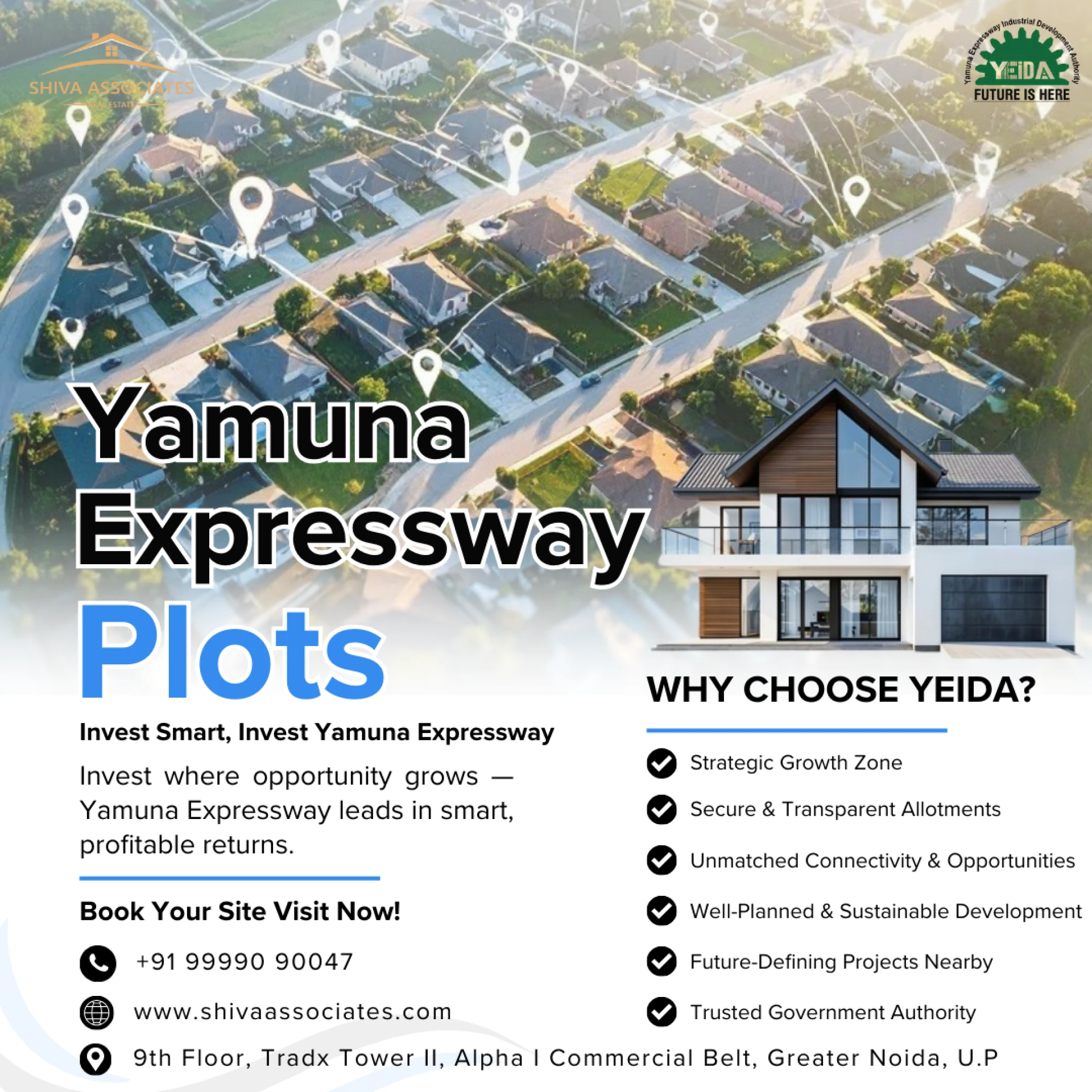Yamuna Expressway Plots for Sale – A Smart Investment Choice!