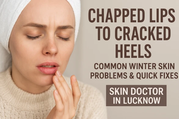 Chapped Lips to Cracked Heels: Common Winter Skin Problems & Quick Fixes