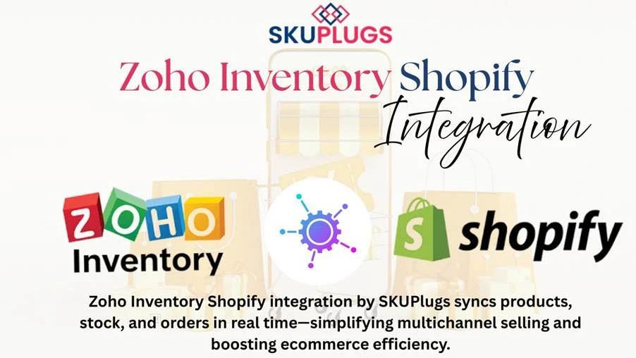 Zoho Inventory Shopify Integration by SKUPlugs