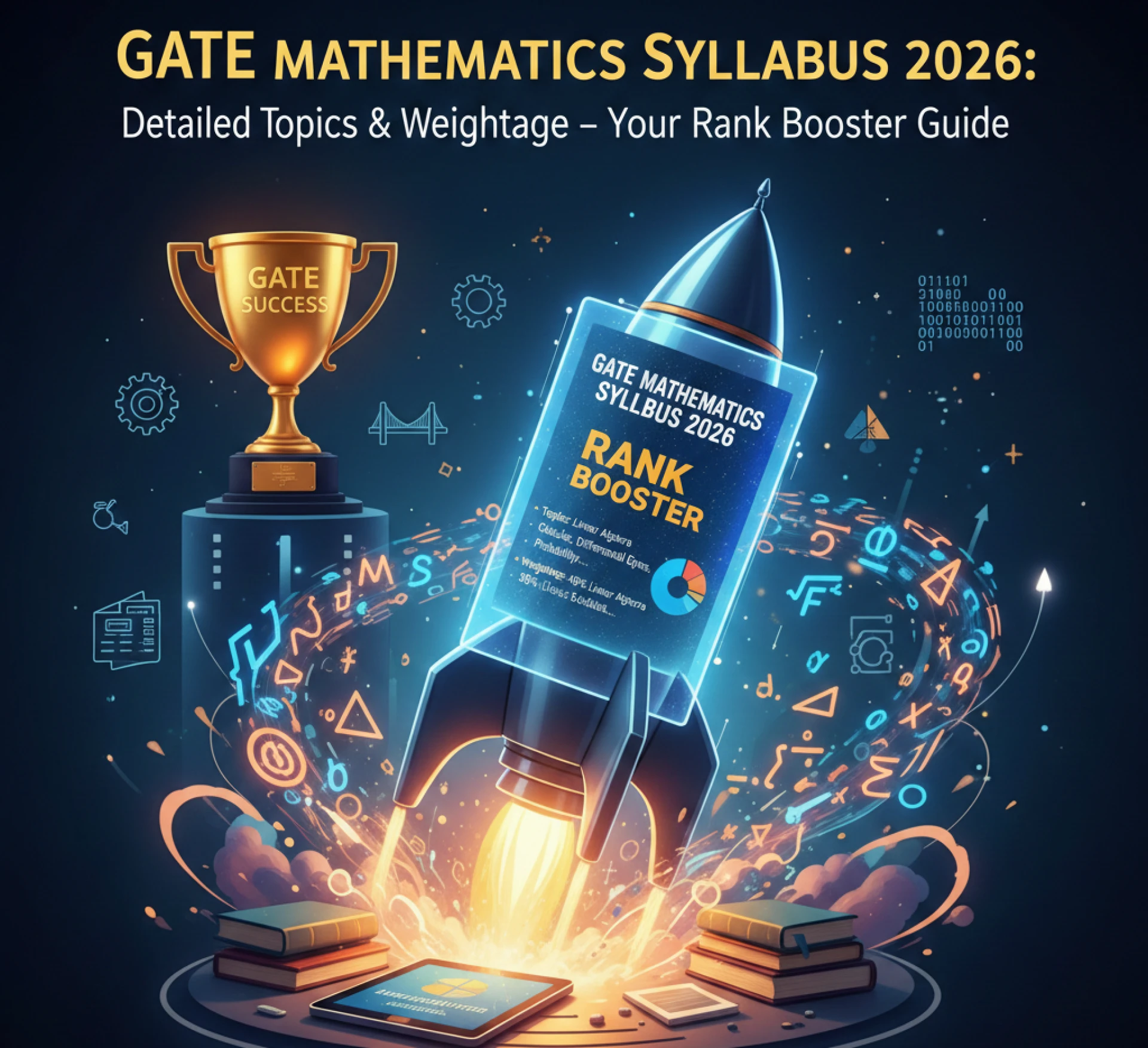 GATE Mathematics Syllabus 2026: Detailed PDF, Topics & Weightage