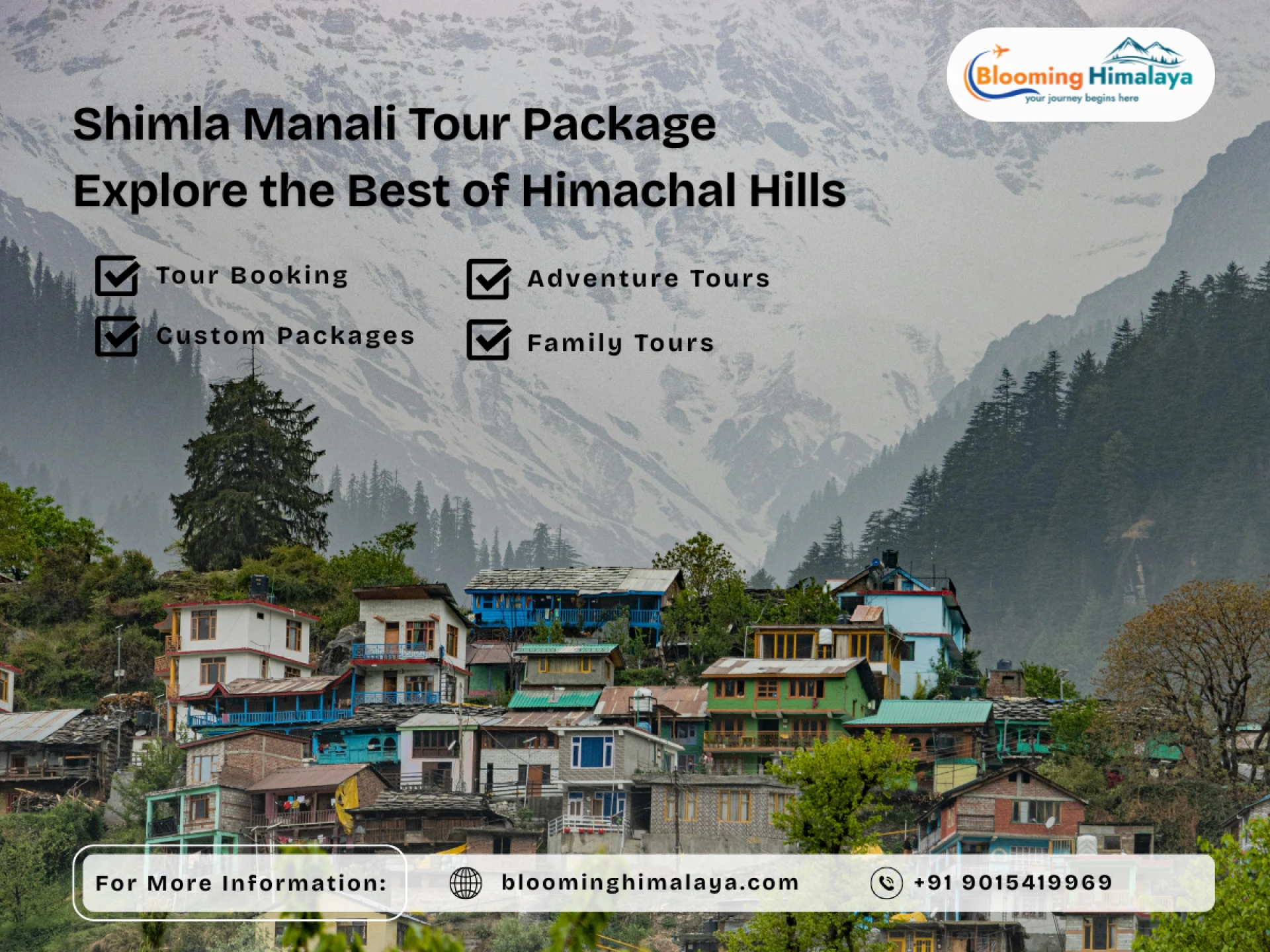 Shimla Manali Tour Package Explore the Best of Himachal Hills